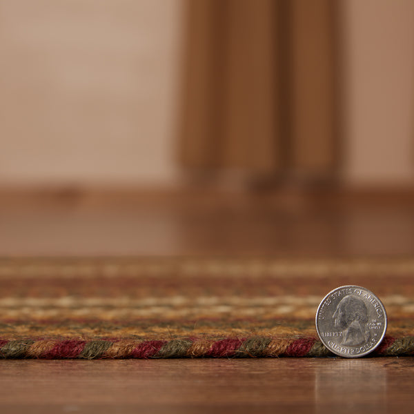 Tea Cabin Jute Rug Rect 24x36