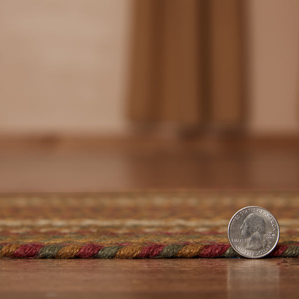 Tea Cabin Jute Rug Oval 20x30