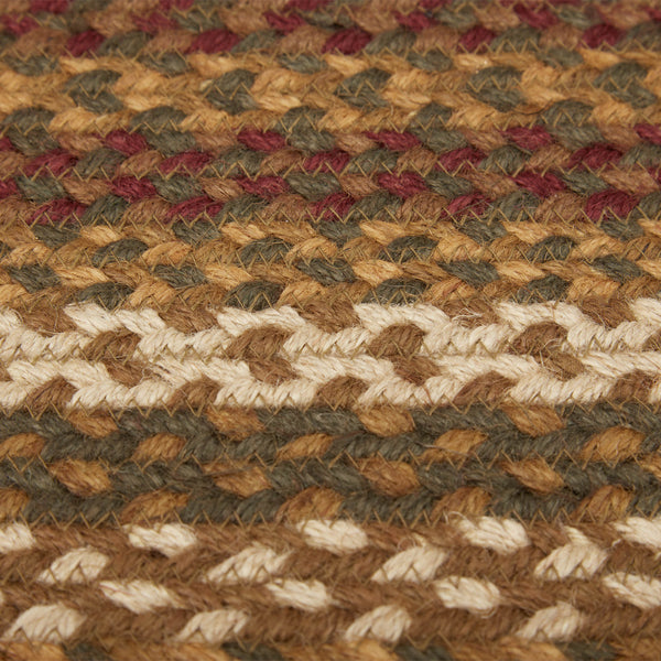 Tea Cabin Jute Rug Oval 24x36