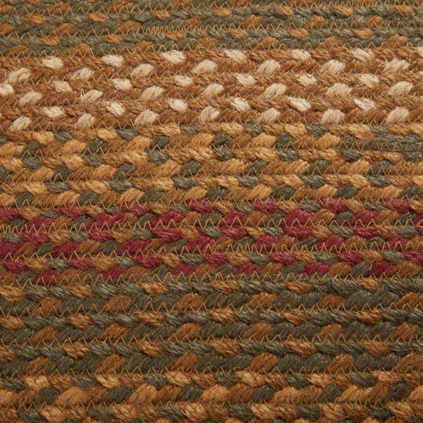 Tea Cabin Jute Rug Oval 36x60