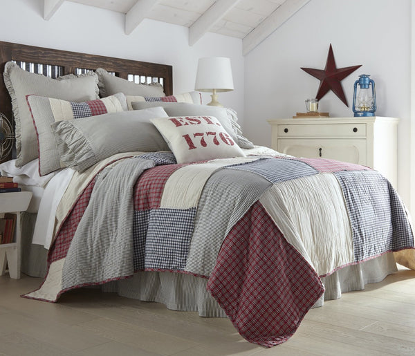 Hatteras Patch King Quilt 105Wx95L