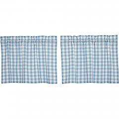 Annie Buffalo Blue Check Tier Set of 2 L24xW36