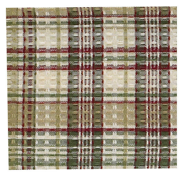 Tackle life's little messes with these country charming Thyme Dishcloths! Soft tones of green, red & tan blend together to create a pretty plaid that adds colorful style to your kitchen decor!