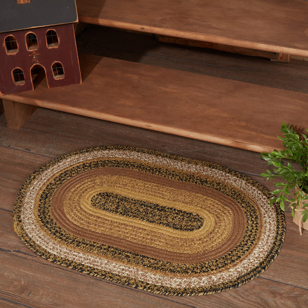 Kettle Grove Jute Rug/Runner Rect w/ Pad 24x78 - Allysons Place