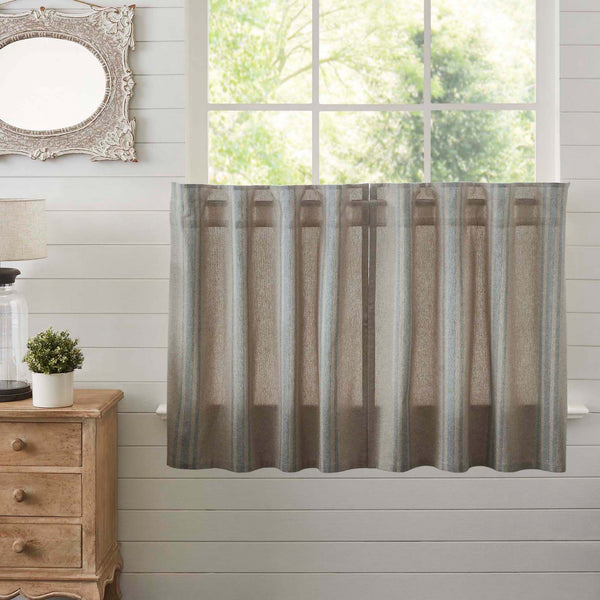 Grain Sack Blue Tier Set of 2 L36xW36