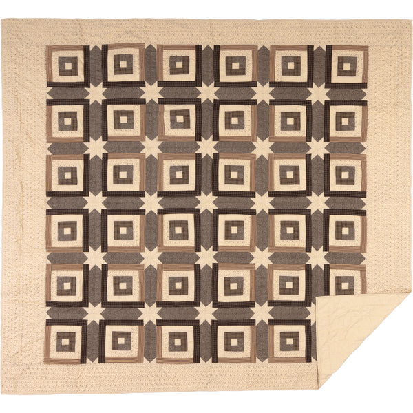 Kettle Grove Cabin King Quilt Combo with 2 King Shams and 1 Pillow