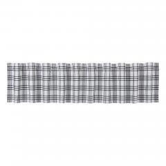 Sawyer Mill Black Plaid Valance 16x90