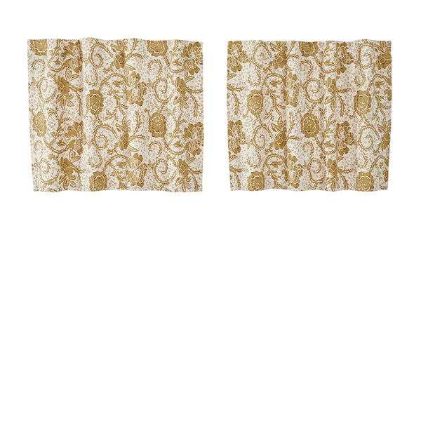 Dorset Gold Floral Tier Set of 2 L24xW36 - Final Sale