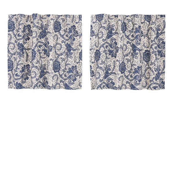Dorset Navy Floral Tier Set of 2 L24xW36 - Final Sale