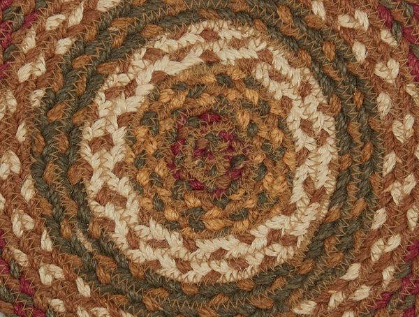 Tea Cabin Braided Jute Trivet 8 in.
