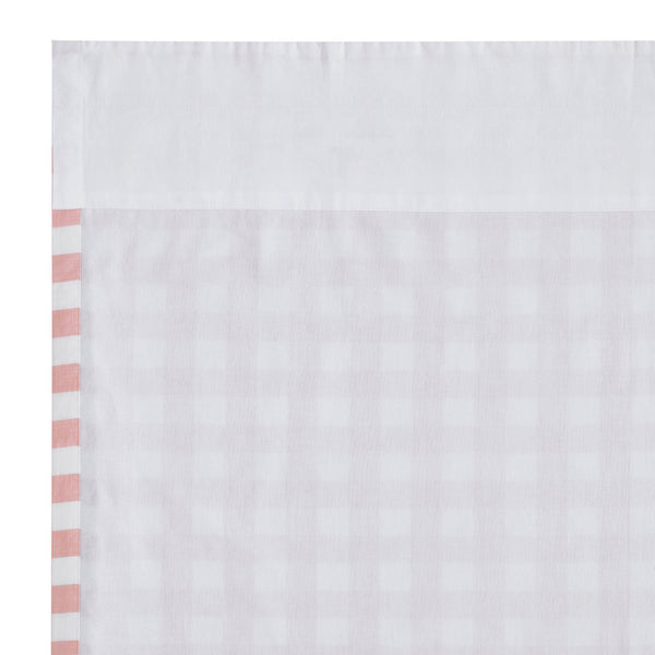 Annie Buffalo Coral Check Door Panel 72x40