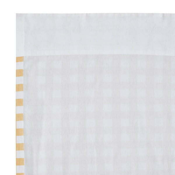 Annie Buffalo Yellow Check Swag Set of 2 36x36x16