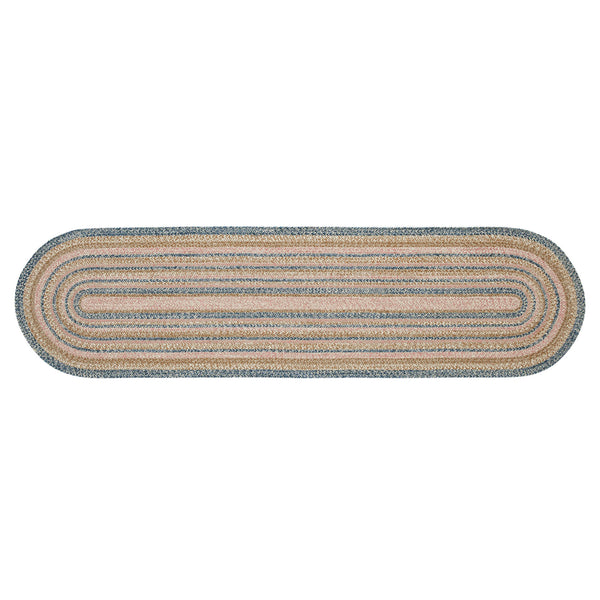 Kaila Jute Rug/Runner Oval w/ Pad 24x96
