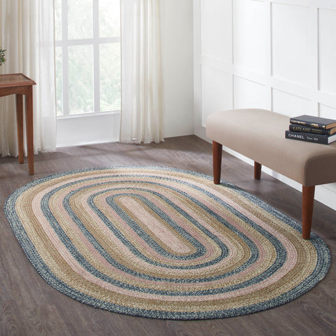 Kaila Jute Rugs, Create a bright, springtime look for your entryway with soft shades of blue and pink with a seasonal design in a curl-resistant jute