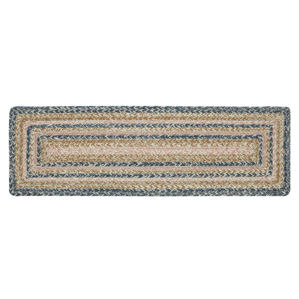 Kaila Jute Stair Tread Rect Latex 8.5x27