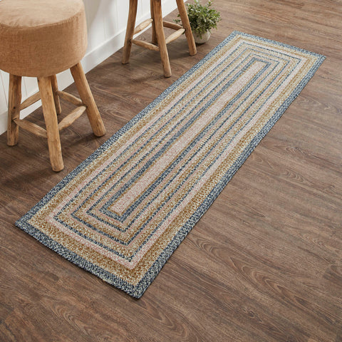 Kaila Jute Rugs, Create a bright, springtime look for your hallway with soft shades of blue and pink with a seasonal design in a curl-resistant jute blend 