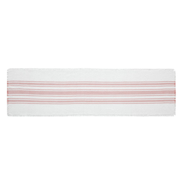 Antique White Stripe Coral Indoor/Outdoor Runner 12x48