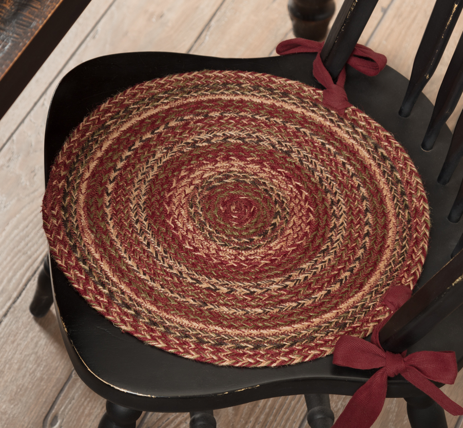 Cider Mill Jute Chair Pad Set of 6 Allysons Place