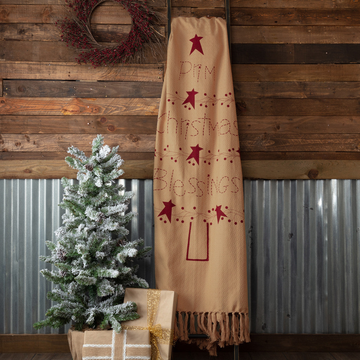 St. Nick's Choice 54 Gold and Burgundy Gem Embroidered Snowflake Swirls  Silk Christmas Tree, 1 - Pick 'n Save