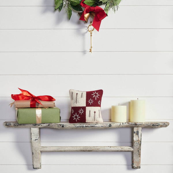 Star of Wonder Patch Pillow 6x6