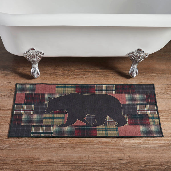 Wyatt Bear Polyester Bathmat 17x36