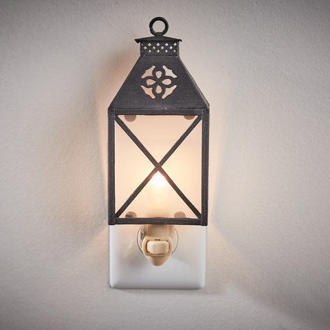 Add a beautiful country accent to your home with the Folk Art Lantern Night Light ! Soft light comes through the lantern, showing off the charming design!