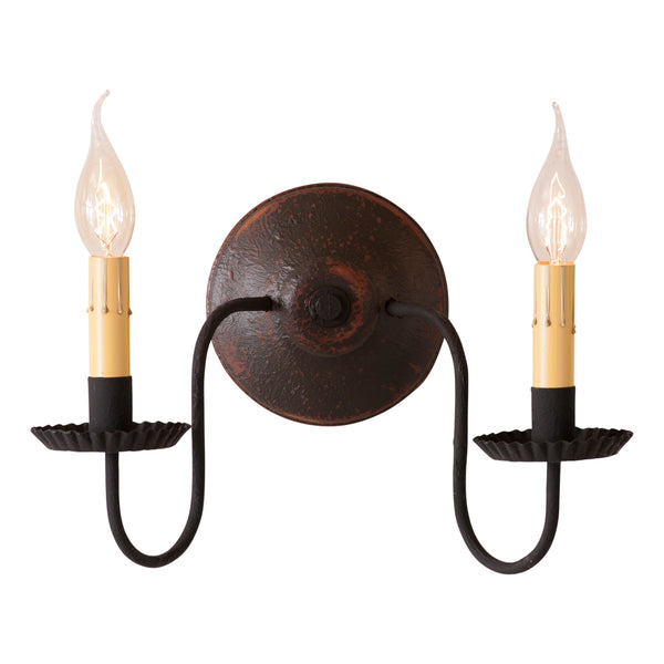 Ashford Sconce with textured paint