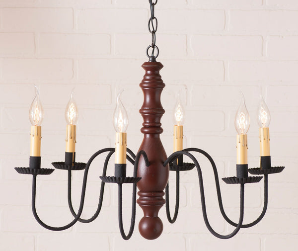 Manassas Country Chandelier Sturbridge White Primitive Country Farmhouse Lighting Kitchen Bath Home Décor & Acessories