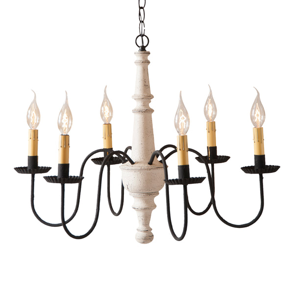 Harrison Wooden Country Chandelier