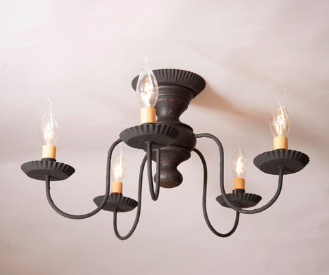 Thorndale Country Ceiling Lights Espresso Salem Brick Primitive Country Farmhouse Lighting Kitchen Bath Home Décor & Acessories