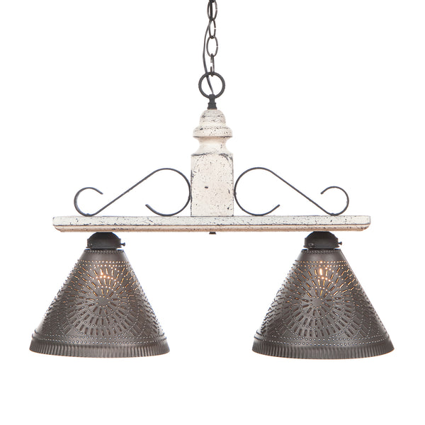 Medium Wellington Wooden Country Island Light