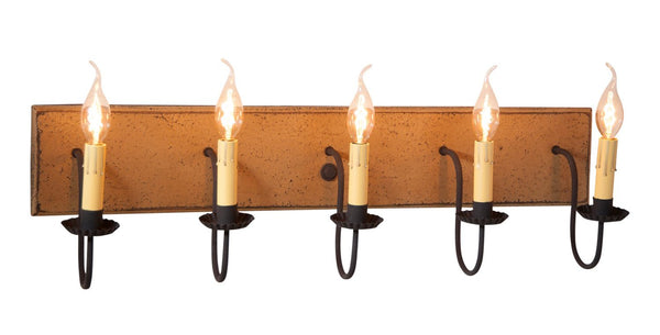 Five-Arm Country Vanity Light