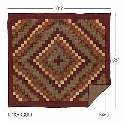 Heritage Farms King Quilt 105Wx95L
