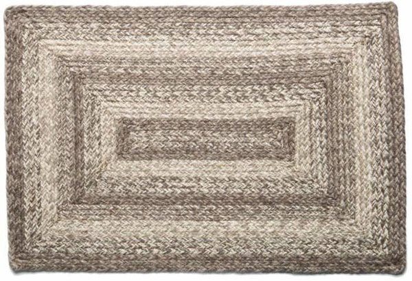 Ashwood 22x72 in. Braided  Rectangle Rug, Primitive Country Farmhouse Home decor.