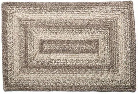 Ashwood 22x72 in. Braided  Rectangle Rug, Primitive Country Farmhouse Home decor.