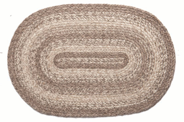 Ashwood 36x60 in. Braided Oval Rug - Allysons Place