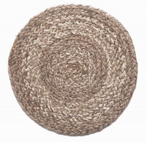 Ashwood Braided Jute Trivet 8 in. set/4