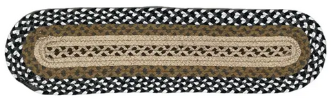Harbor   Braided Oval Runner 13 in. x 48 in.