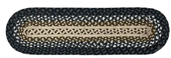 Grassland  Braided Oval Runner 13 in. x 48 in.