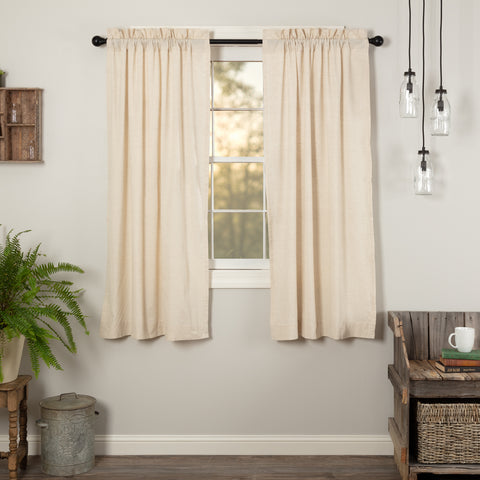 The Simple Life Flax Natural Short Panel Set showcases a classy, casual farmhouse look with our natural color cotton lined window treatment. Visit website for FREE s/h & discount offers. Farmhouse Country Primitive Curtains Home Decor & Accessories.
