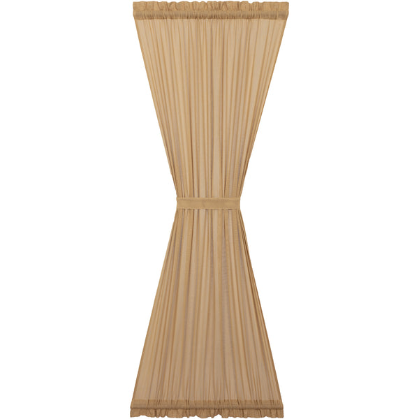 Tobacco Cloth Khaki Door Panel 72x42