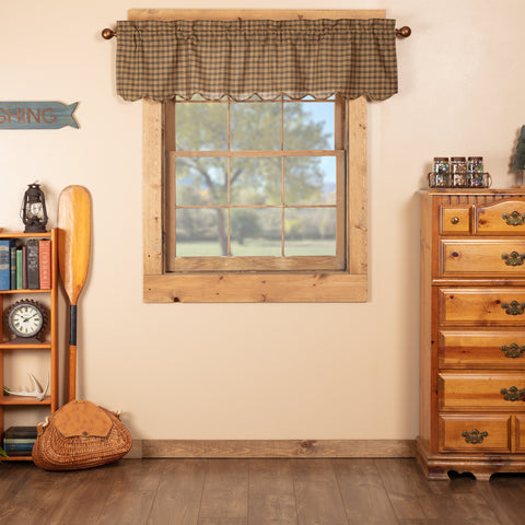 Cedar Ridge Valance Scalloped 16x60