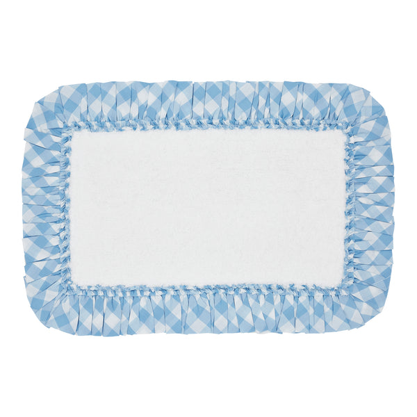 Annie Buffalo Blue Check Bathmat 20x30