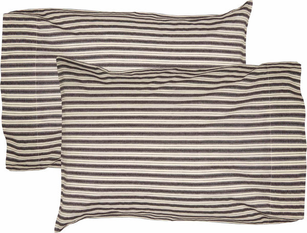 Ashmont Ticking Stripe Standard Pillow Case Set of 2 21x30
