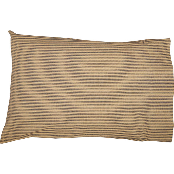 Farmhouse Star Standard Pillow Case w/Applique Star Set of 2 21x30