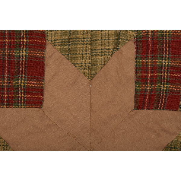 Tea Cabin California King Quilt 130Wx115L