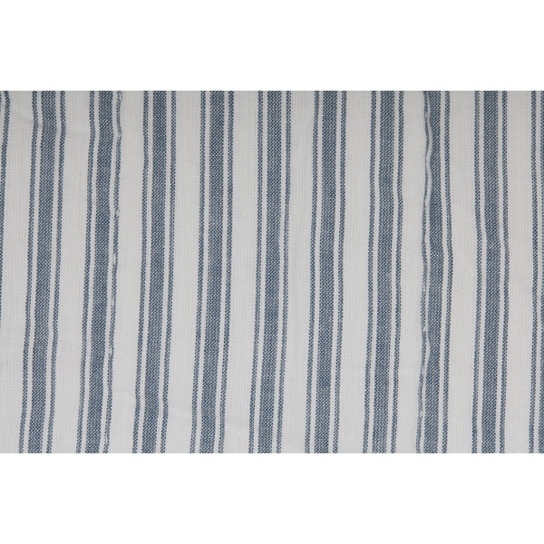 Sawyer Mill Blue Ticking Stripe 5pc Daybed Quilt Set (1 Quilt, 1 Bed Skirt, 3 Standard Shams)