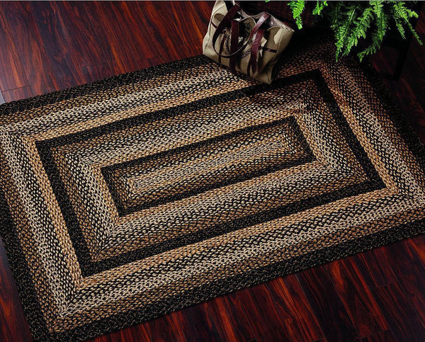 Black Forest Braided Rug