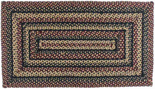 Blackberry Jute Rug Runner Rectangle 