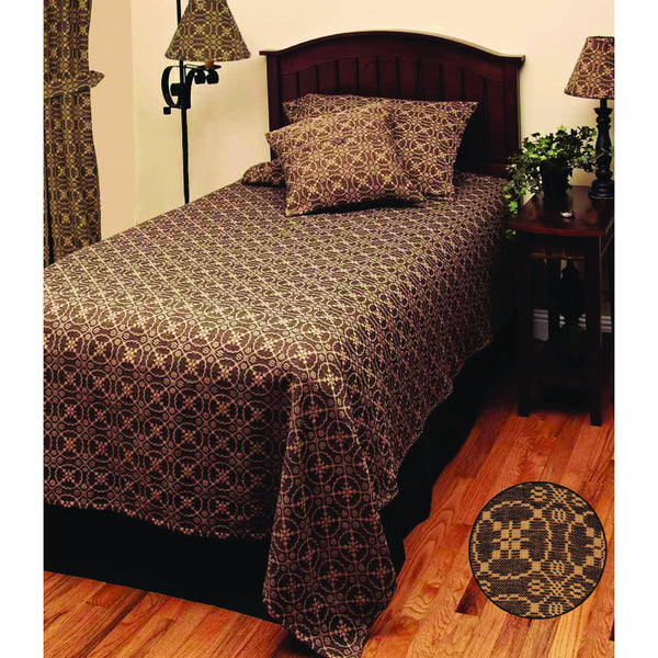 Patriot Knot Brick/Navy/Linen Queen Bed Cover Bundle - Clearance - Bed -  Allysons Place